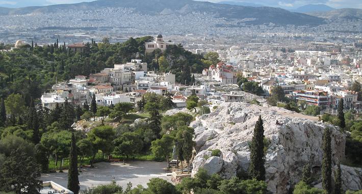 Athens, view from Acropolis