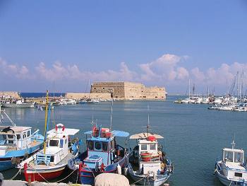 Heraklion City Crete Island Greece - The Venetian fortress