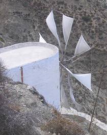Windmill, Olympos, Karpathos Island