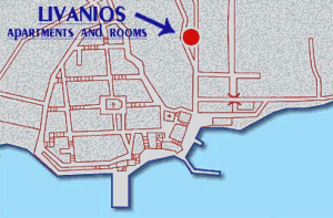 Milos Adamas Map