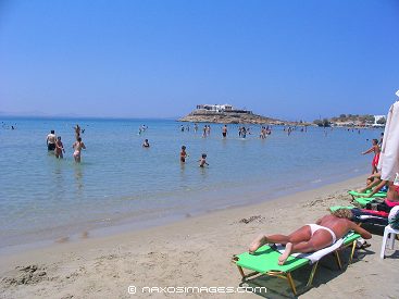 Naxos Beach Saint George in Chora