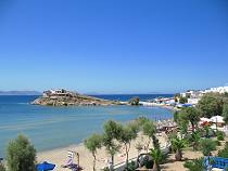 Saint George Beach, Naxos Town