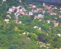 Milies village Pelion Greece