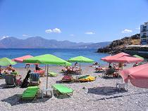 Beach at Agios Nikolaos Town