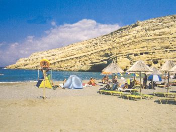Matala Crete Island Greece - Heraklion