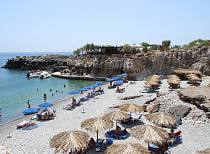 Marmara beach Chania Crete