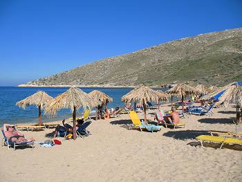 Agia Theodoti beach in Ios Island