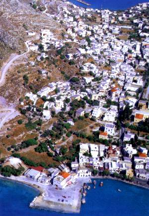 Agia Marina in Leros Island