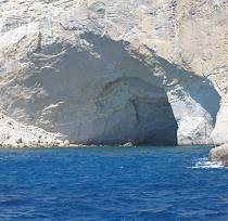 Seacave Milos Island